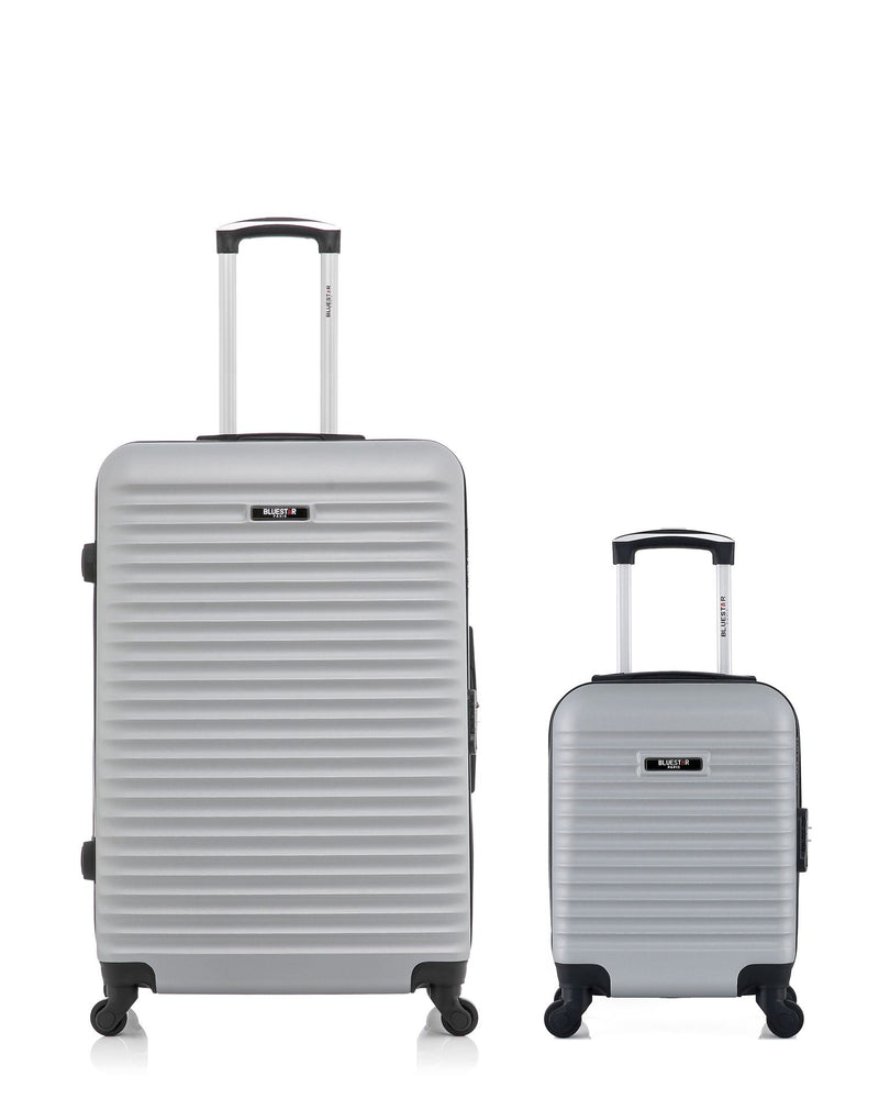 BLUESTAR - Lot de 2 - Valises grand format et cabine XXS BRAZILIA