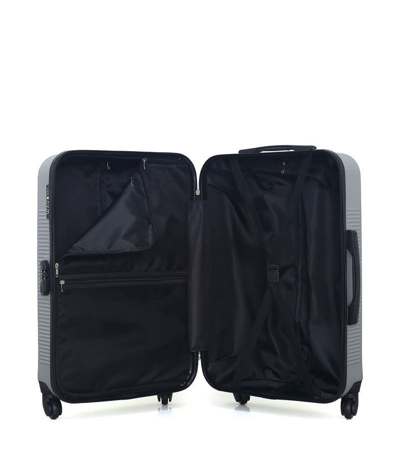 WAVE PARIS - Valise Weekend SELENGA 65 cm 4 Roues