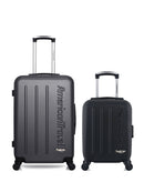 AMERICAN TRAVEL - LOT DE 2 - Valises weekend et cabine XXS BRONX