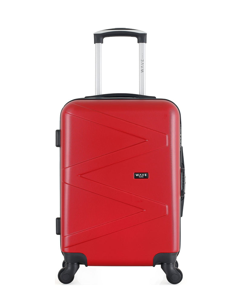 WAVE PARIS - Valise Cabine ABS AMAZONE 4 Roues 55 cm