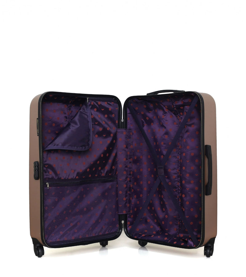 LPB LUGGAGE - Lot de 2 - Valises grand format et weekend AGATA