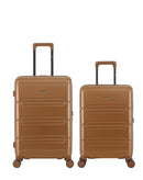Lot de 2 Valises Rigides Taille Moyenne et Cabine LYNDA