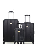 LPB LUGGAGE - Lot de 3 - Valises grand format, weekend et cabine XXS MARIANNE
