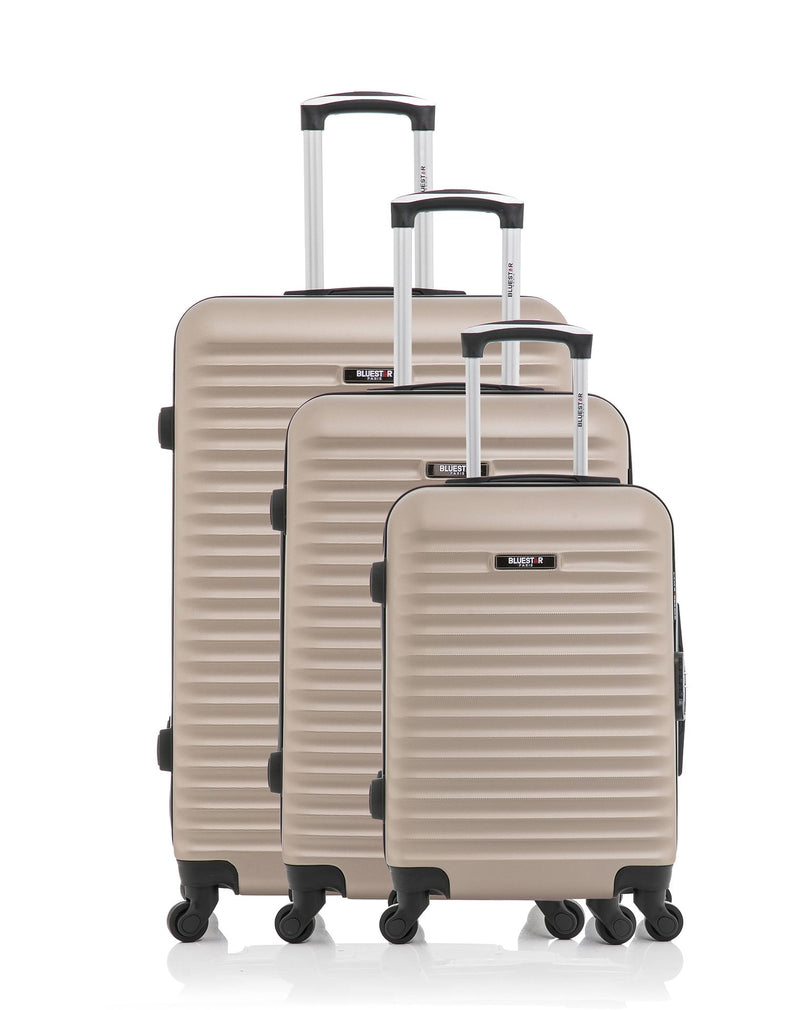 BLUESTAR - Set de 3 Valises BRAZILIA 75 cm 4 Roues