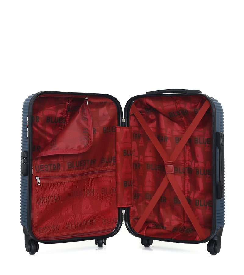 BLUESTAR - Valise Cabine LONDON 55 cm 4 Roues