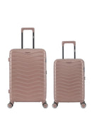Lot de 2 Valises Rigides Taille Moyenne et Cabine XS SEATTLE