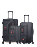 SWISS KOPPER - LOT DE 4 - Valise Grand Format, Valise Week-end, Valise Cabine et Vanity RUTI