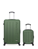 AMERICAN TRAVEL - LOT DE 2 - Valises grand format et cabine XXS BRONX