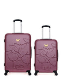 LPB LUGGAGE - LOT DE 2 - Valises grand format et weekend AELYS