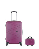 WAVE PARIS - Lot de 2 - Valises Weekend et Vanity AMAZONE