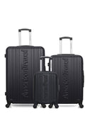 AMERICAN TRAVEL - LOT DE 3 - Valises grand format, weekend et cabine XXS SPRINGFIELD