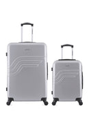 AMERICAN TRAVEL - LOT DE 2 - Valises grand format et cabine DETROIT