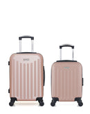 AMERICAN TRAVEL - LOT DE 2 - Valise Cabine et Valise Cabine XXS BROOKLYN
