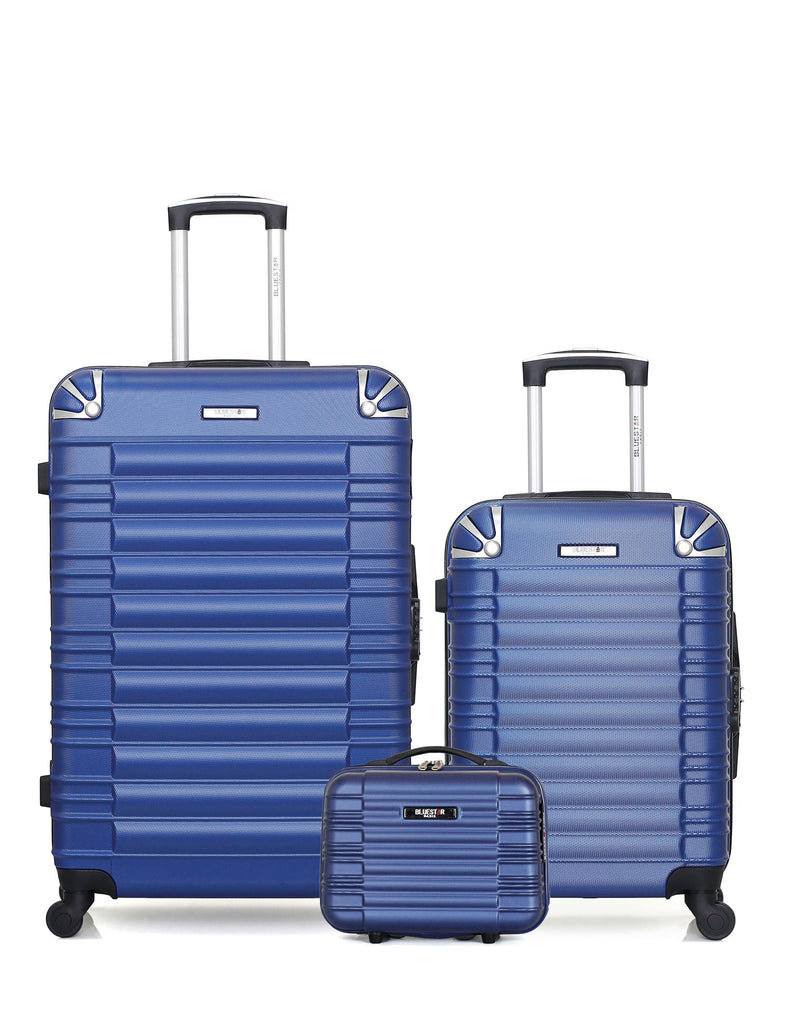 BLUESTAR - LOT DE 3 - Valises grand format, cabine et vanity LIMA