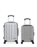 AMERICAN TRAVEL - LOT DE 2 - Valises cabine et cabine XXS BRONX