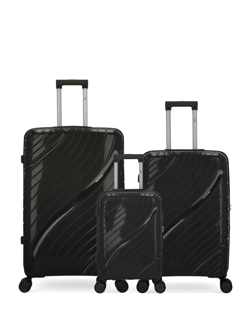 OBAGO - LOT DE 3 - Valises grand format, weekend et cabine XS LYRA