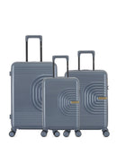 Lot de 3 Valises Rigides Taille Moyenne, Cabine et Cabine XS CELIA