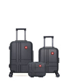 SWISS KOPPER - LOT DE 3 - Valise Cabine, Valise Cabine XXS et Vanity USTER