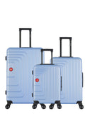 SWISS KOPPER - LOT DE 3 - Valise Grand Format, Valise Week-end et Valise Cabine RUTI