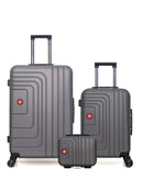 SWISS KOPPER - LOT DE 3 - Valise Grand Format, Valise Cabine et Vanity RUTI