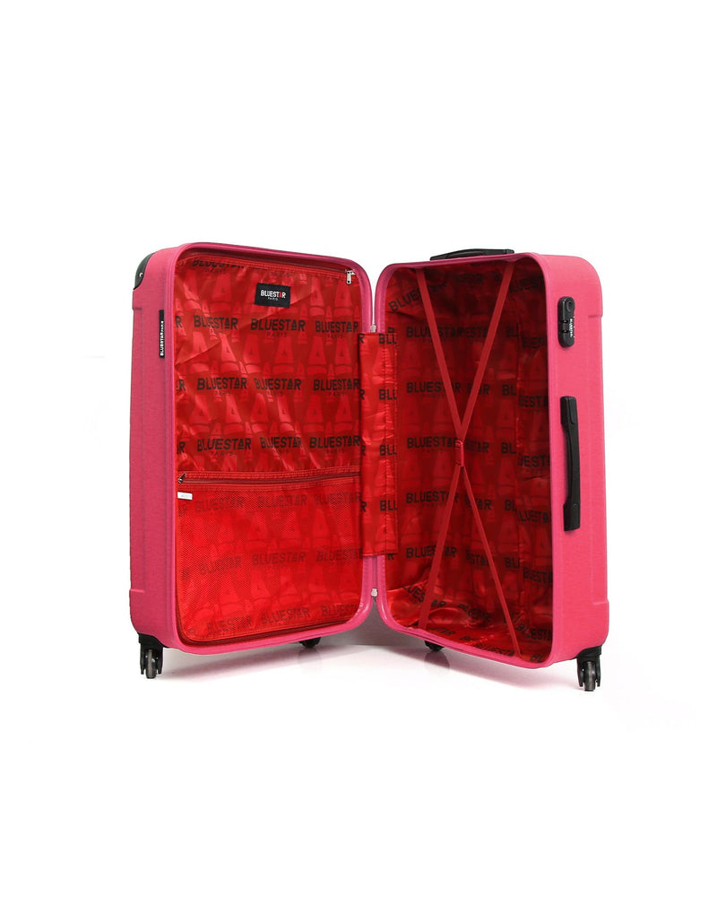 BLUESTAR - Set de 3 Valises MADRID 75 cm 4 Roues