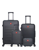 SWISS KOPPER - LOT DE 4 - Valise Grand Format, Valise Week-end, Valise Cabine XXS et Vanity WIL