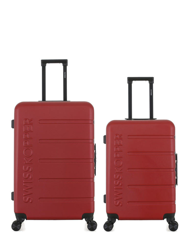 SWISS KOPPER - LOT DE 2 - Valises grand format et weekend AIGLE