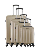 AMERICAN TRAVEL - Set de 4 Valises BROOKLYN-M 75 cm 4 Roues