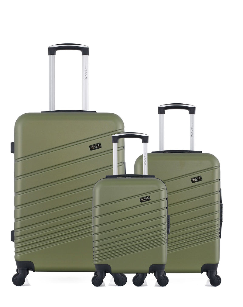 Lot de 3 - Valises grand format, cabine et cabine XXS TIGRE