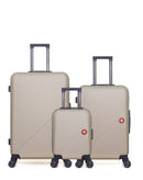 SWISS KOPPER - LOT DE 3 - Valise Grand Format, Valise Week-end et Valise Cabine XXS SPIEZ