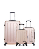 AMERICAN TRAVEL - LOT DE 3 - Valises grand format, cabine et cabine XXS BRONX