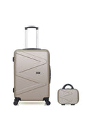 WAVE PARIS - Lot de 2 - Valises Weekend et Vanity AMAZONE