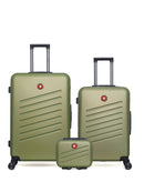 SWISS KOPPER - LOT DE 3 - Valise Grand Format, Valise Week-end et Vanity ZURICH