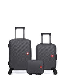 SWISS KOPPER - LOT DE 3 - Valise Cabine, Valise Cabine XXS et Vanity SPIEZ