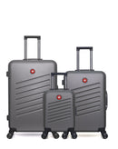 SWISS KOPPER - LOT DE 3 - Valise Grand Format, Valise Week-end et Valise Cabine XXS ZURICH