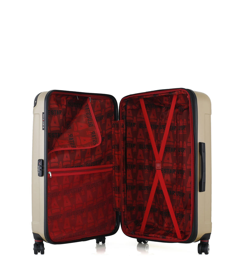 BLUESTAR - Lot de 2 - Valise grand format et valise weekend TUNIS