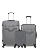 AMERICAN TRAVEL - LOT DE 3 - Valises grand format, weekend et cabine XXS CHELSEA