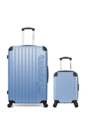AMERICAN TRAVEL - LOT DE 2 - Valises grand format et cabine XXS BUDAPEST