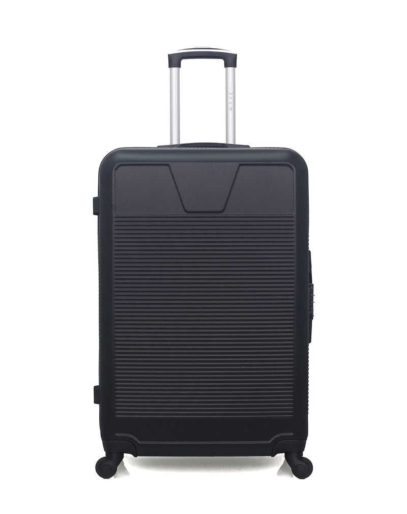 WAVE PARIS - Lot de 3 - Valise grand format, valise weekend et vanity SELENGA