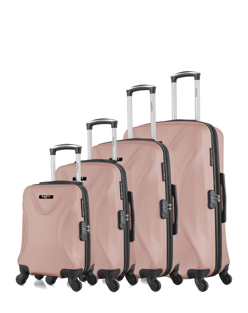 BLUESTAR - Set de 4 Valises GARIBALDI-M 75 cm 4 Roues