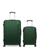 AMERICAN TRAVEL - LOT DE 2 - Valises grand format et cabine BUDAPEST