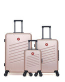 SWISS KOPPER - LOT DE 3 - Valise Grand Format, Valise Week-end et Valise Cabine XXS ZURICH