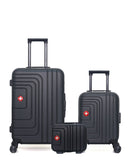 SWISS KOPPER - LOT DE 3 - Valise Week-end, Valise Cabine XXS et Vanity RUTI