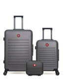 SWISS KOPPER - LOT DE 3 - Valise Grand Format, Valise Cabine et Vanity WIL