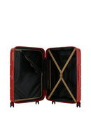 Lot de 3 Valises Rigides Taille Moyenne, Cabine et Cabine XS LYNDA