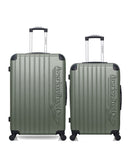 AMERICAN TRAVEL - Lot de 2 - Valises grand format et weekend BUDAPEST