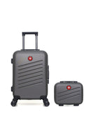 SWISS KOPPER - LOT DE 2 - Valise Cabine et Vanity ZURICH