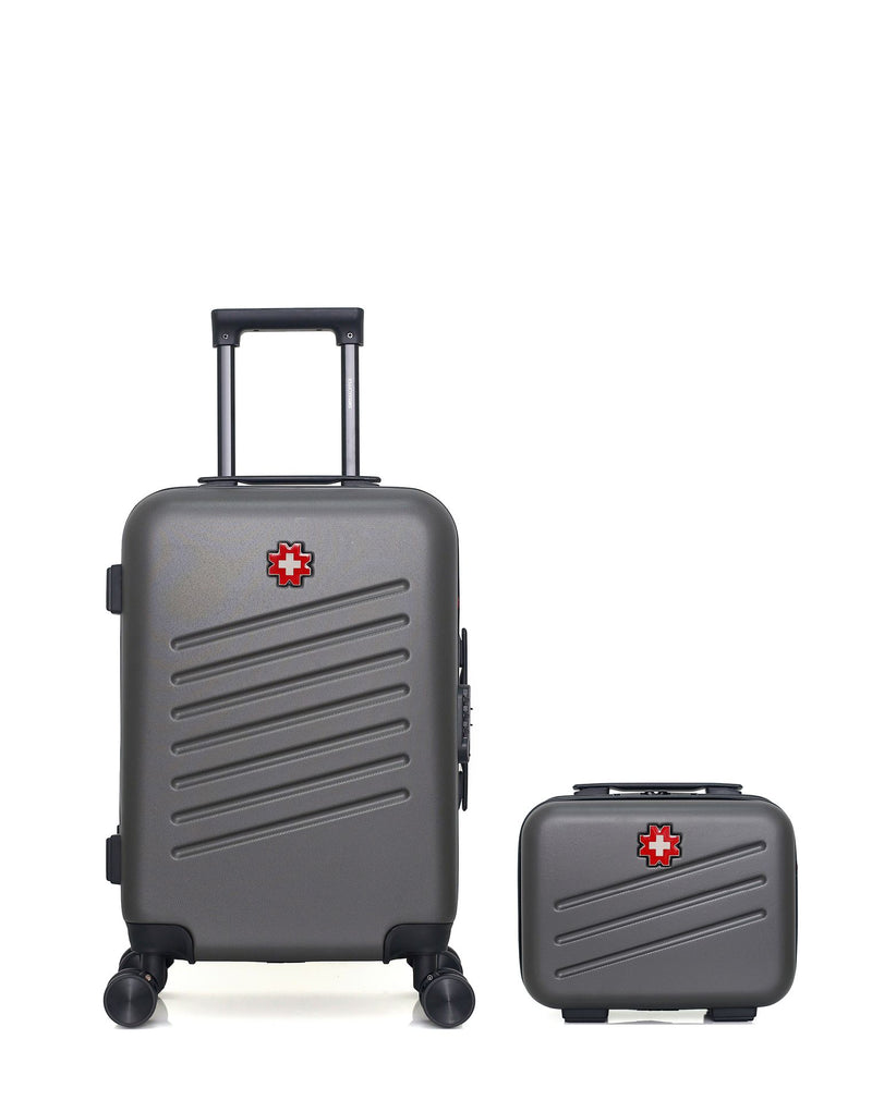SWISS KOPPER - LOT DE 2 - Valises cabine et vanity ZURICH