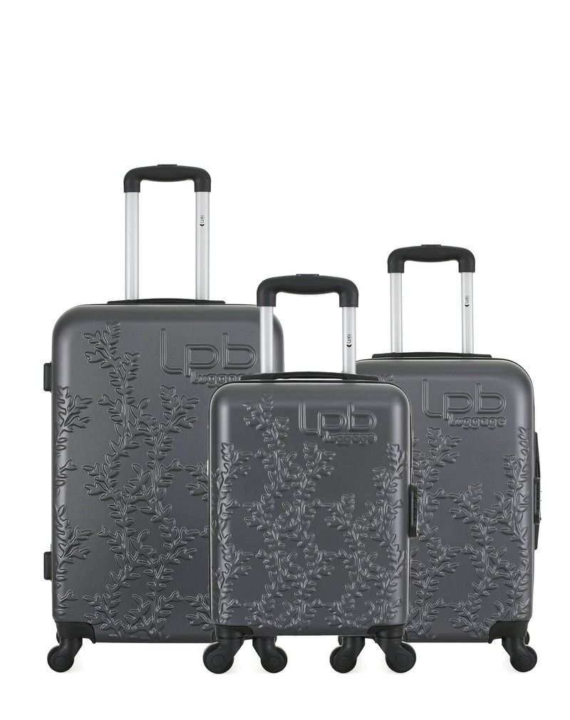 LPB LUGGAGE - Lot de 3 - Valises weekend, cabine et cabine XXS NAIS