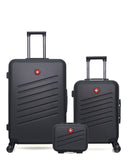 SWISS KOPPER - LOT DE 3 - Valise Grand Format, Valise Cabine et Vanity ZURICH